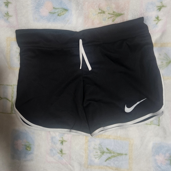 Nike Pants - Nike Women's Black and White Athletic Shorts